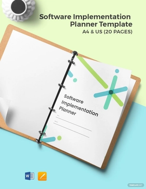 Software Implementation Planner Template
