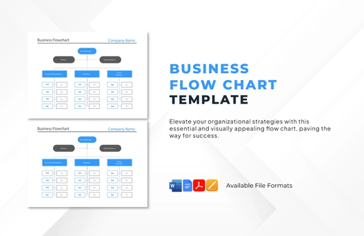 Business Flow chart Template