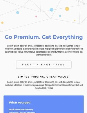 Professional Pricing Page Template
