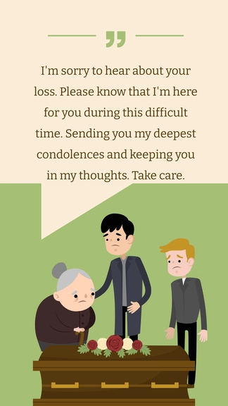 Free What To Say When Someone Die or Pass Away Template to Edit Online