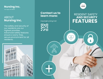Free Resident Safety and Security Features Brochure Template to Edit Online