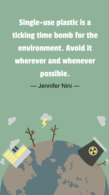 Free Earth Day Quote Template to Edit Online