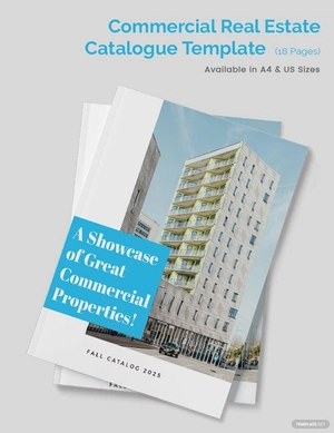 Commercial Real Estate Catalogue Template