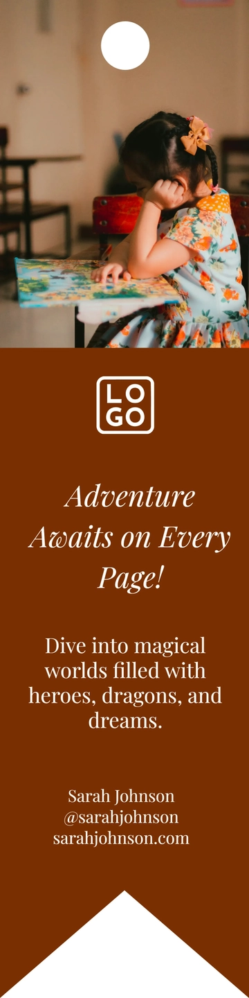 Free Childrens Bookmark to Edit Online