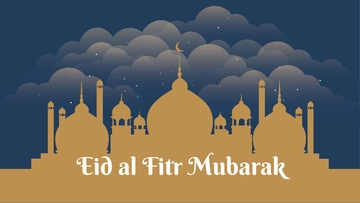 Free Eid al Fitr Mubarak Background Template to Edit Online