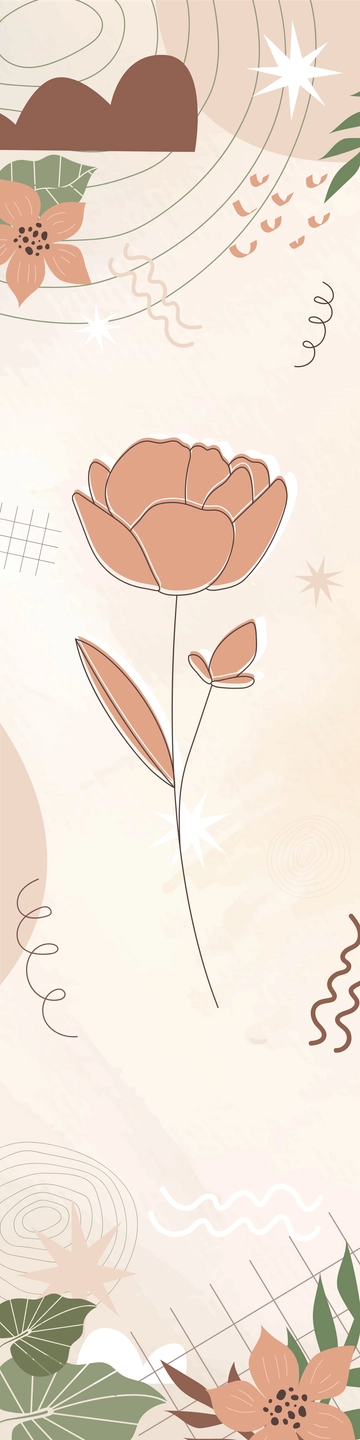 Free Aesthetic Bookmark to Edit Online