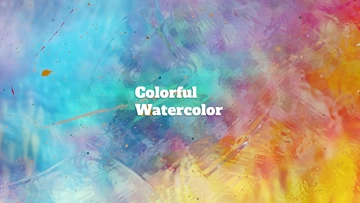 Free Colorful Watercolor Texture Background to Edit Online