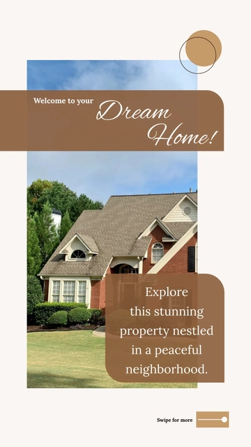 Free Real Estate Listing Carousel Instagram Post Template to Edit Online