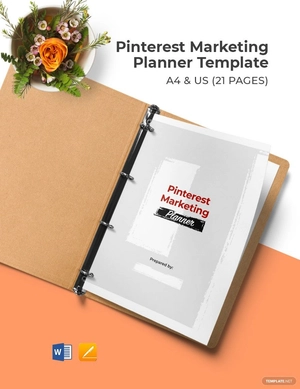 Pinterest Marketing Planner Template