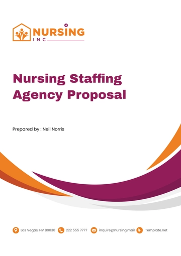 Free Nursing Staffing Agency Proposal Template to Edit Online