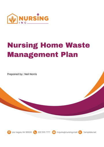 Free Nursing Home Waste Management Plan Template to Edit Online