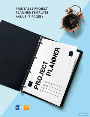Printable Project Planner Template