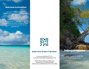 Free Travel Brochure to Edit Online