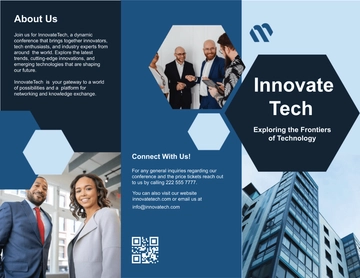 Free Conference Brochure to Edit Online