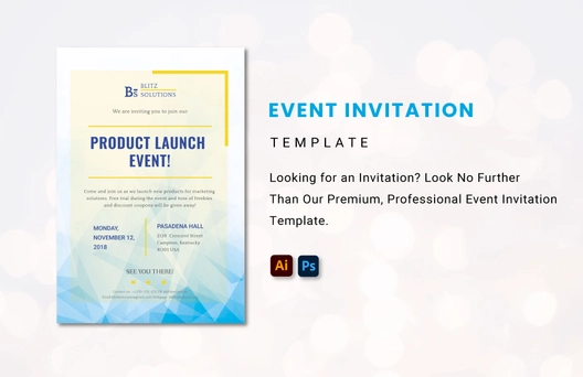 Event Invitation Template