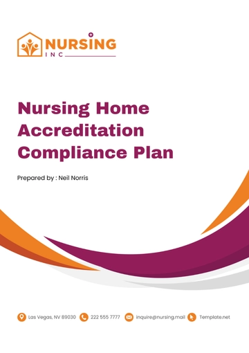 Free Nursing Home Accreditation Compliance Plan Template to Edit Online