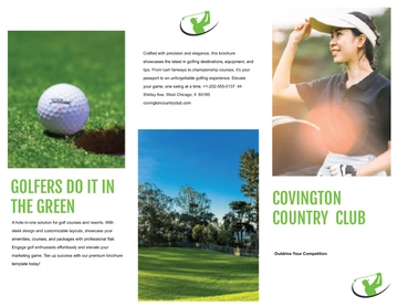 Free Golf Brochure to Edit Online Free Golf Brochure to Edit Online