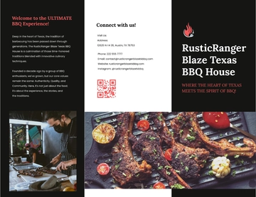Free Food Brochure Template to Edit Online
