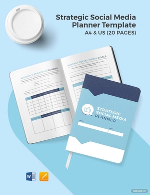 Strategic Social Media Planner Template