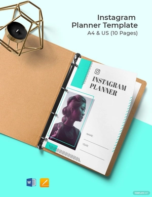 Instagram Planner Template Instagram Planner Template