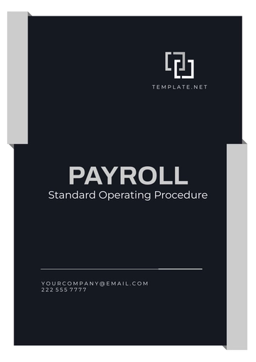 Free Payroll SOP Template to Edit Online