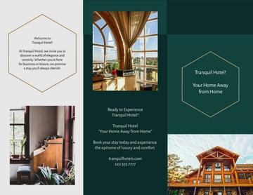 Free Hotel Brochure Template to Edit Online