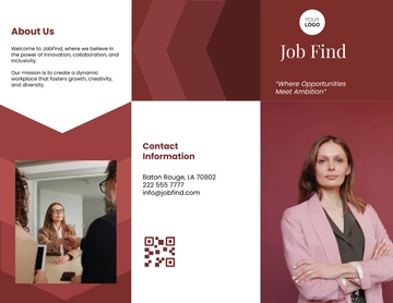 Free Job Brochure to Edit Online