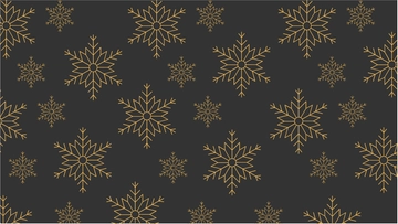 Free Gold Snowflake Pattern Background to Edit Online