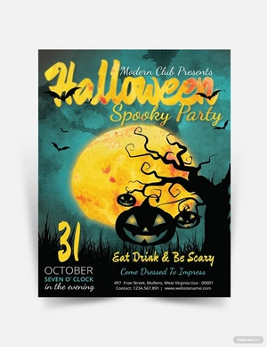 Halloween Poster Template