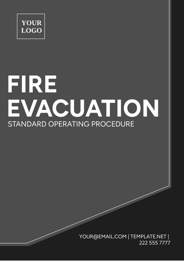 Free Fire Evacuation SOP Template to Edit Online