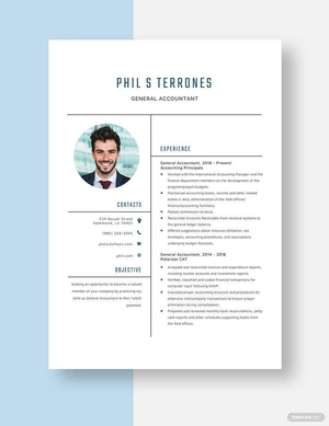 General Accountant Resume