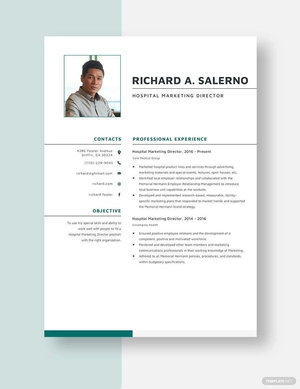 Hospital Marketing Director Resume
