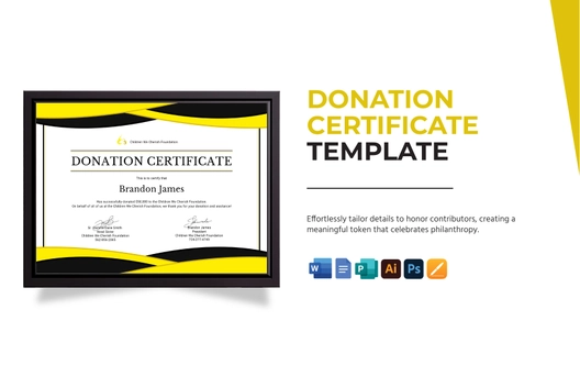 Donation Certificate