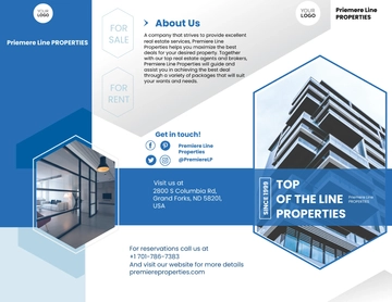 Free Property Trifold Brochure to Edit Online