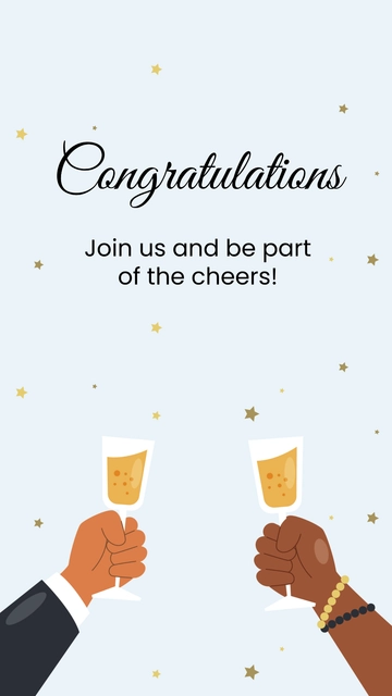 Free Congratulations Email Header Template to Edit Online