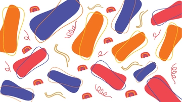 Free Colorful Doodle Pattern to Edit Online