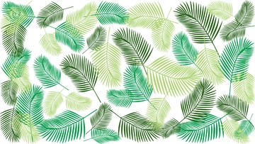Free Seamless Leaves Pattern Background to Edit Online