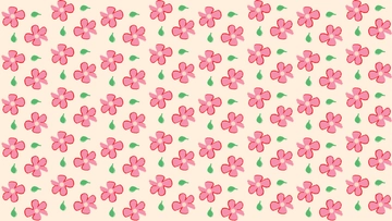Free Floral Doodle Pattern to Edit Online