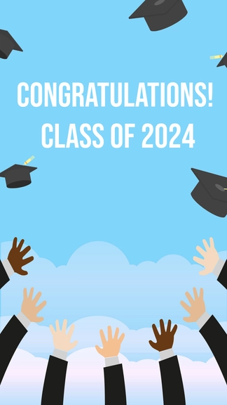 Free Class Congratulations banner Template to Edit Online