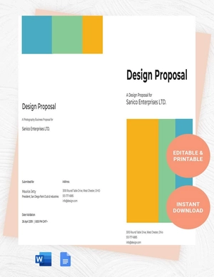 Design Proposal Template