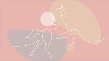 Free White Horse Background to Edit Online