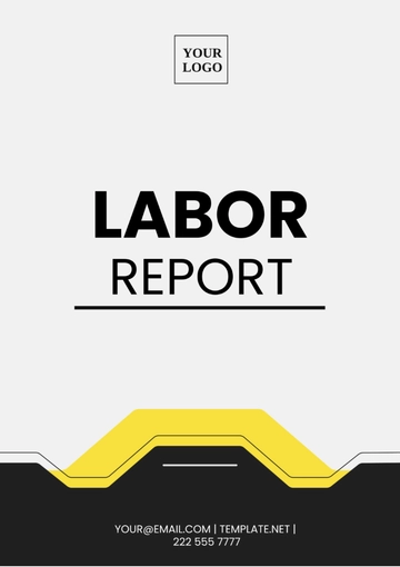 Free Labor Report Template to Edit Online