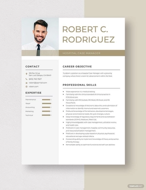 Hospital Case Manager Resume