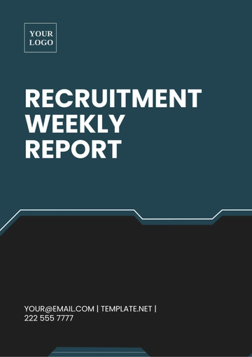 Free Recruitment Weekly Report Template to Edit Online