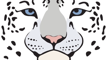 Free White Leopard Background to Edit Online