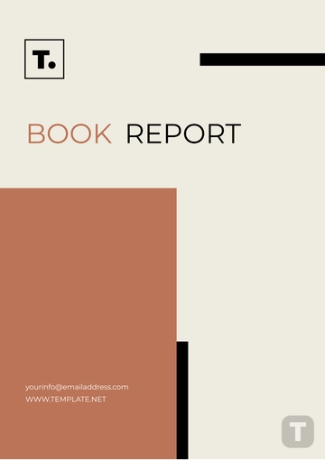 Free Book Report Outline Template to Edit Online