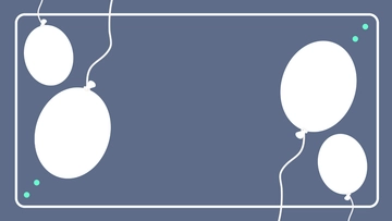 Free White Balloon Background to Edit Online