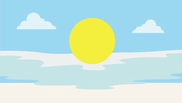 Free White Beach Background to Edit Online