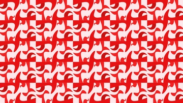 Free Red Abstract Pattern to Edit Online