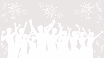 Free White Party Background to Edit Online